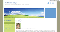 Desktop Screenshot of catherinecoyle.com